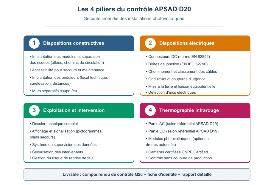 Infographie sur les 4 piliers du D20